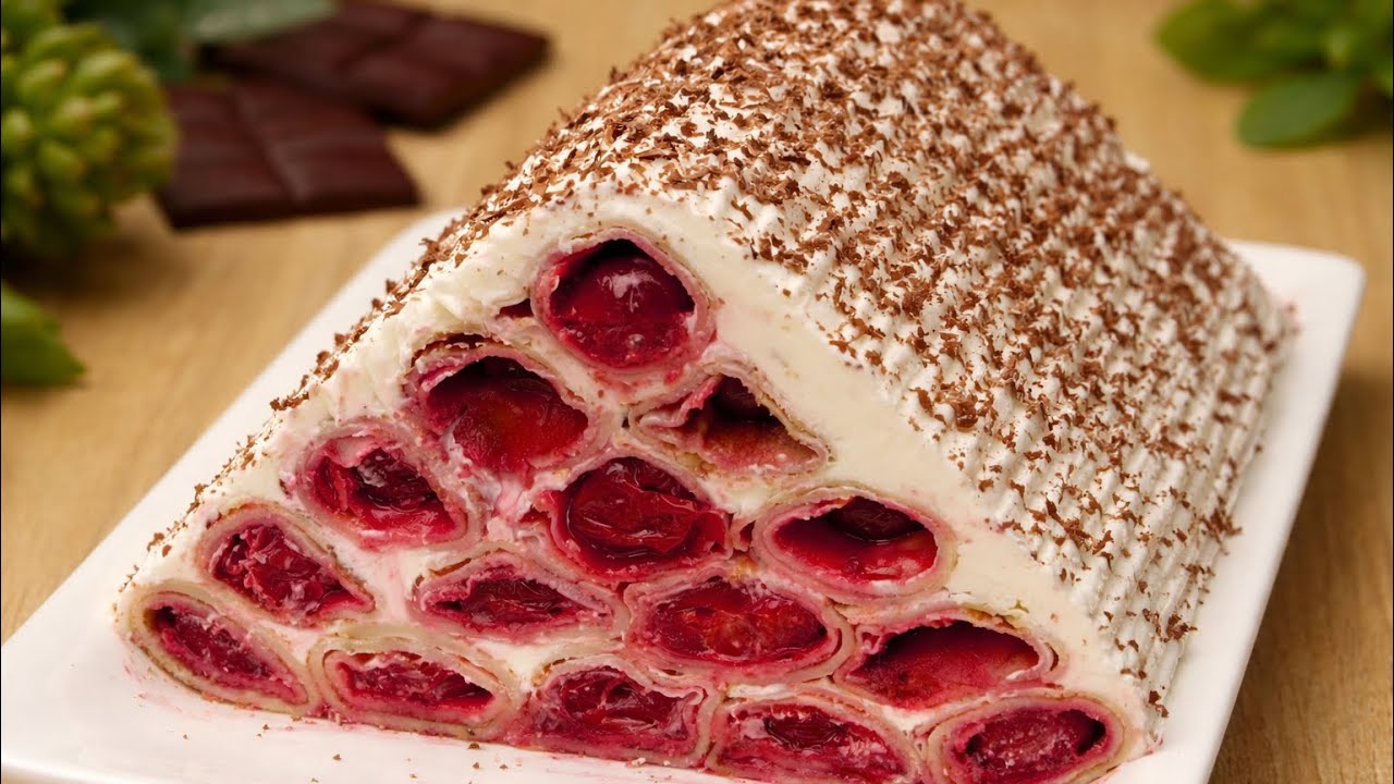 Рецепт вишневых блинчиков – простые и вкусные домашние вишневые блинчики