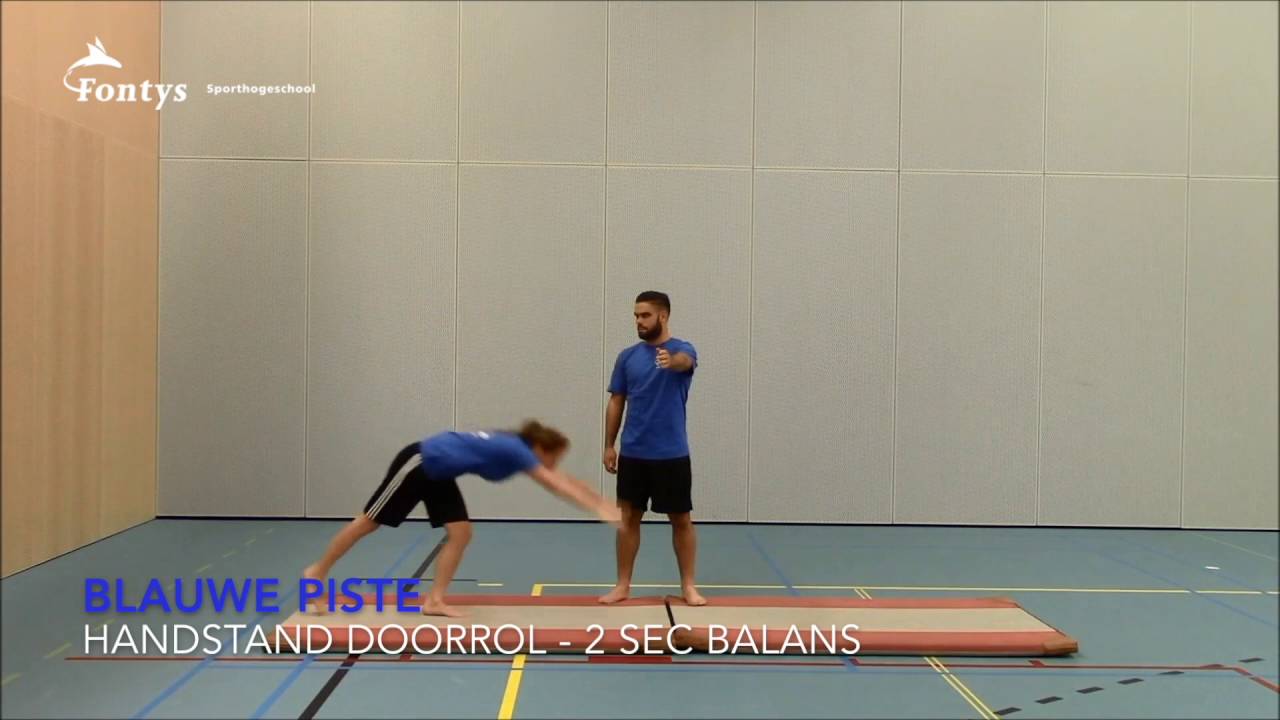 Handstand doorrol