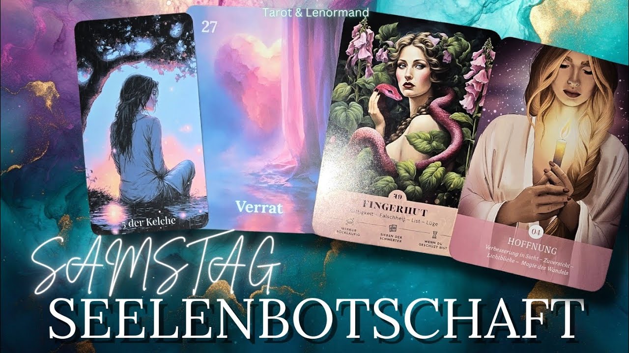 Ein Verrat wird sichtbar. 🖤 🔮☆ Seelenbotschaft ☆ Tarot ☆ Lenormand