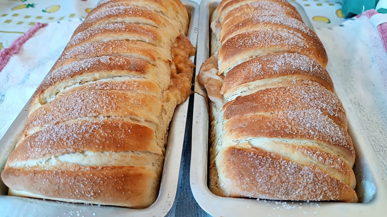 passo a passo pão doce de banana 🍌 com canela fácil e fofinho 😋😋