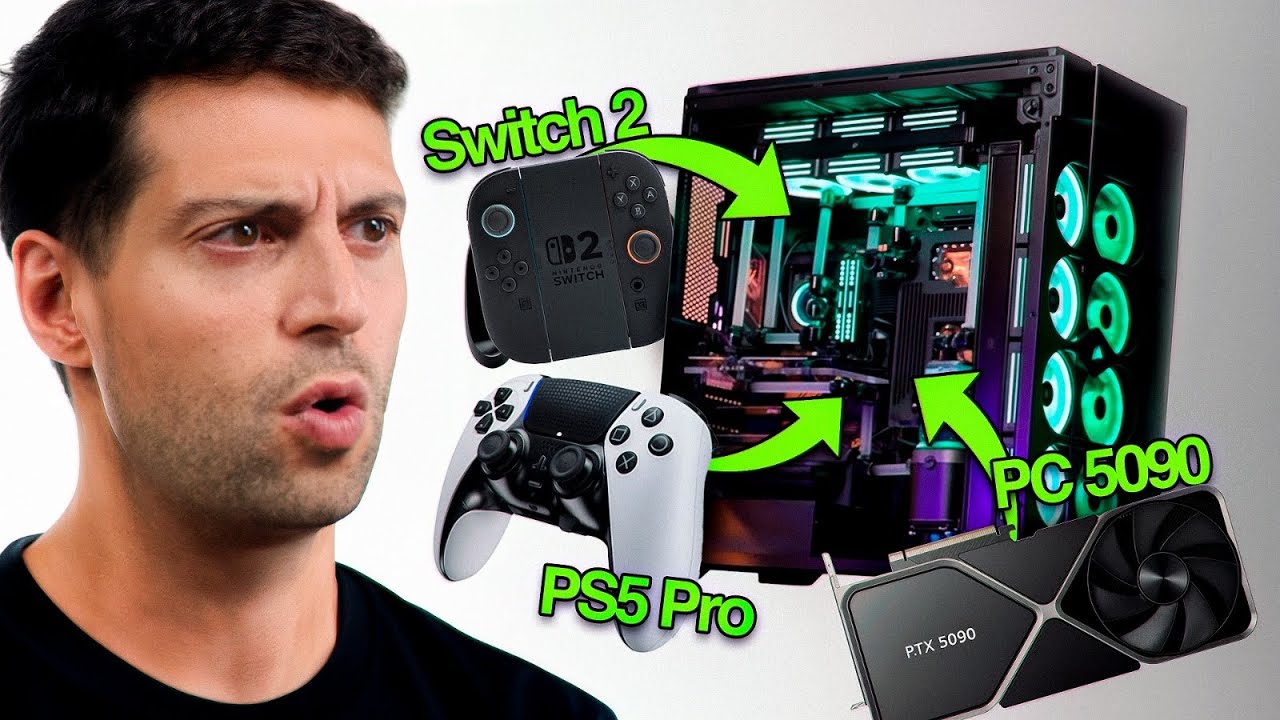 Mi PC gaming 2026: PlayStation Pro, Switch 2 y una RTX 5090 en un solo PC