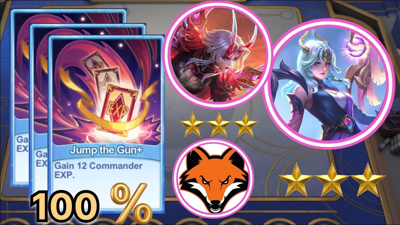 Magic Chess Go Go,Damage Karrie And Lunox B3 Counter Synergy 