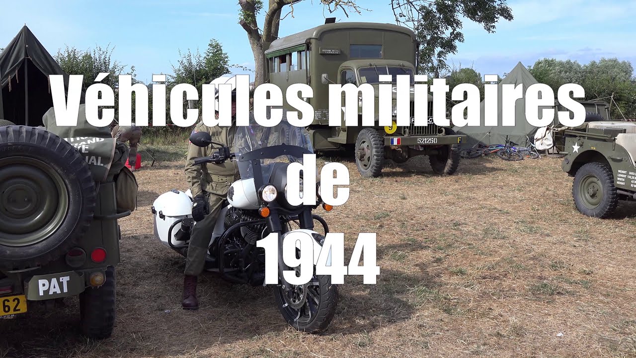 SEC BOIS : Les véhicules militaires de 1944  4K