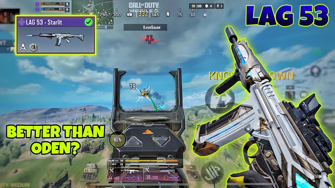 Forget ODEN… LAG-53 Is The REAL MONSTER! 🔥 Best BR Gunsmith CODM