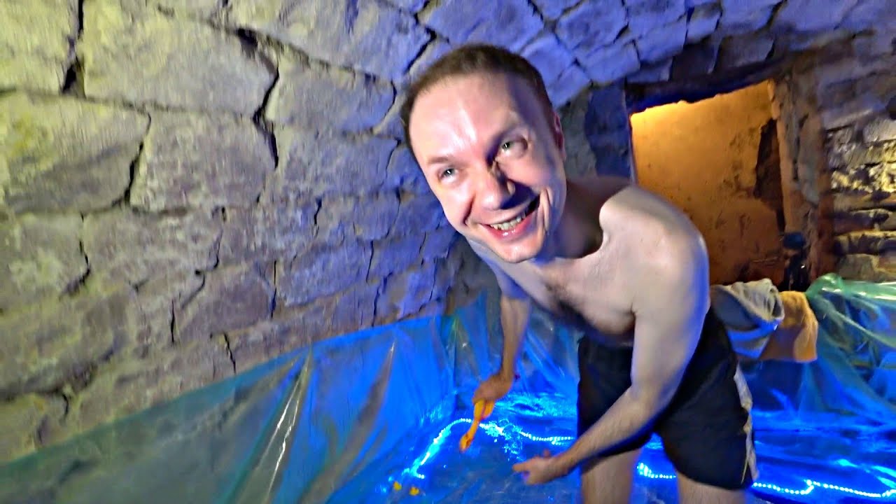 ✅Устроили Бассейн в Погребе 😨 Прорвёт или затопит?