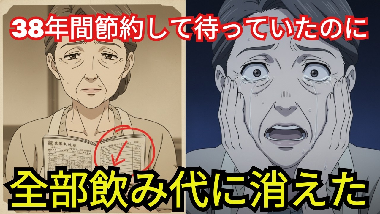 【自業自得】38年間妻をこき使った夫の末路