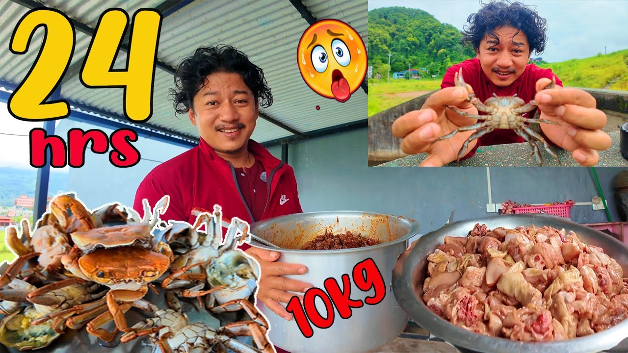 10kg chicken Achar, 24hrs of Making Fail, Chakhna Payena | ek dozen Crab