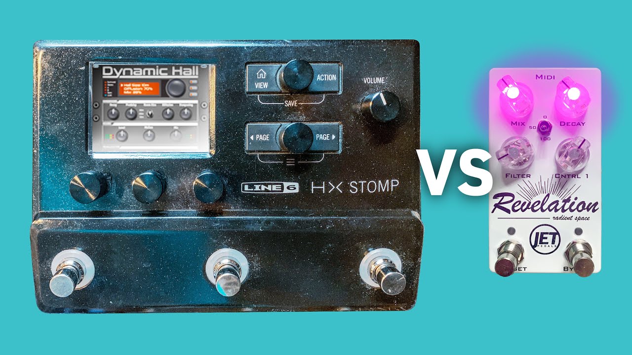 Dynamic Hall Reverb VS JET Revelation Shimmer
