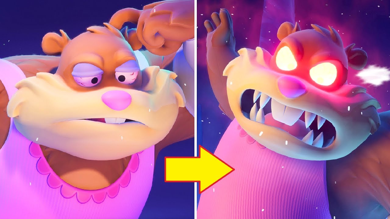 Сравнение боссов «Сэнди» из «Хибернации» — реванш из оригинала и DLC (SpongeBob Titans of the Tide)