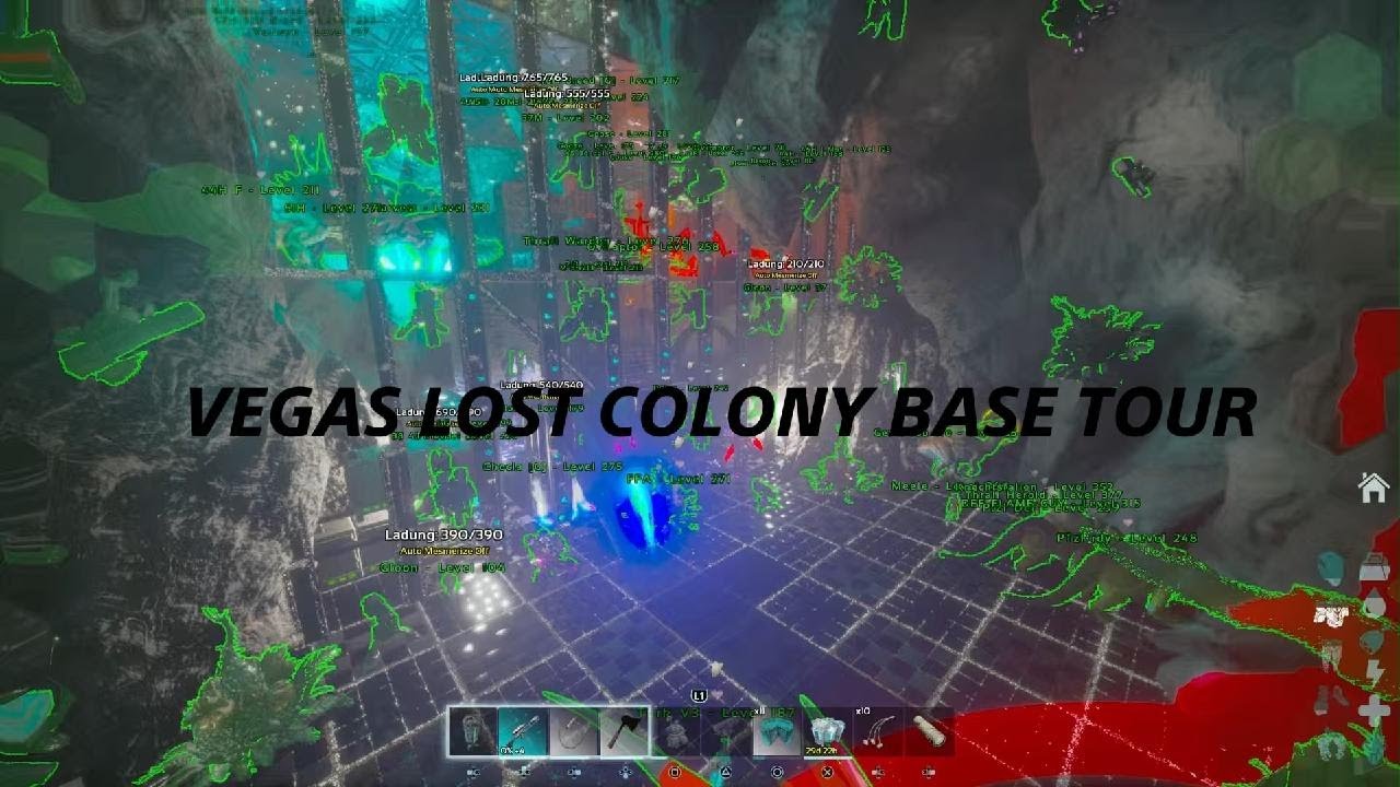 VEGAS Lost Colony Basetour Ark ASA