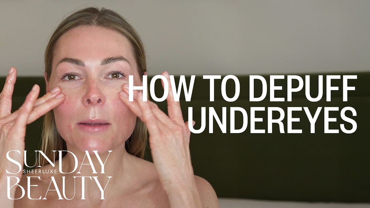 How To Depuff For Tired Eyes | SheerLuxe Beauty School