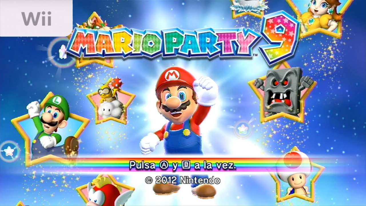Mario Party 9 (Nintendo Wii Multiplayer Gameplay)