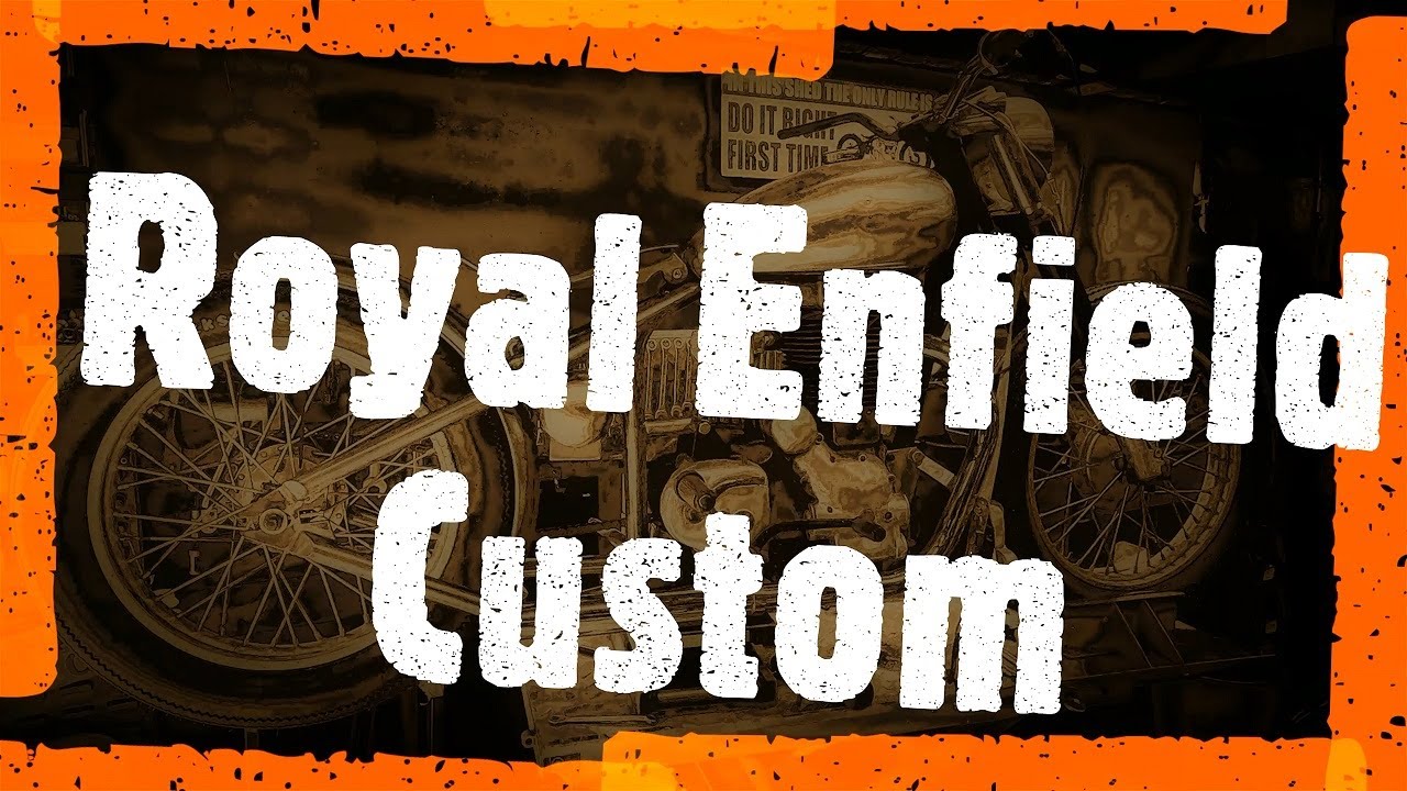 Royal Enfield Custom Bike Build
