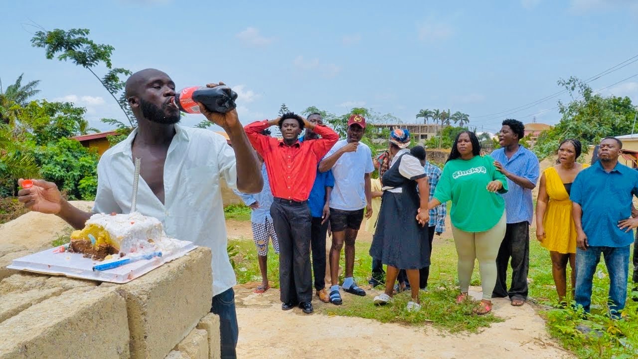 😂🔥AKABENEZER STEAL BIRTHDAY CAKE TO HIDE AND ENJOY😂FT KYEKYEKU,39/40,OPOKU BILSON,FRANKA,DIANA,SHEFU
