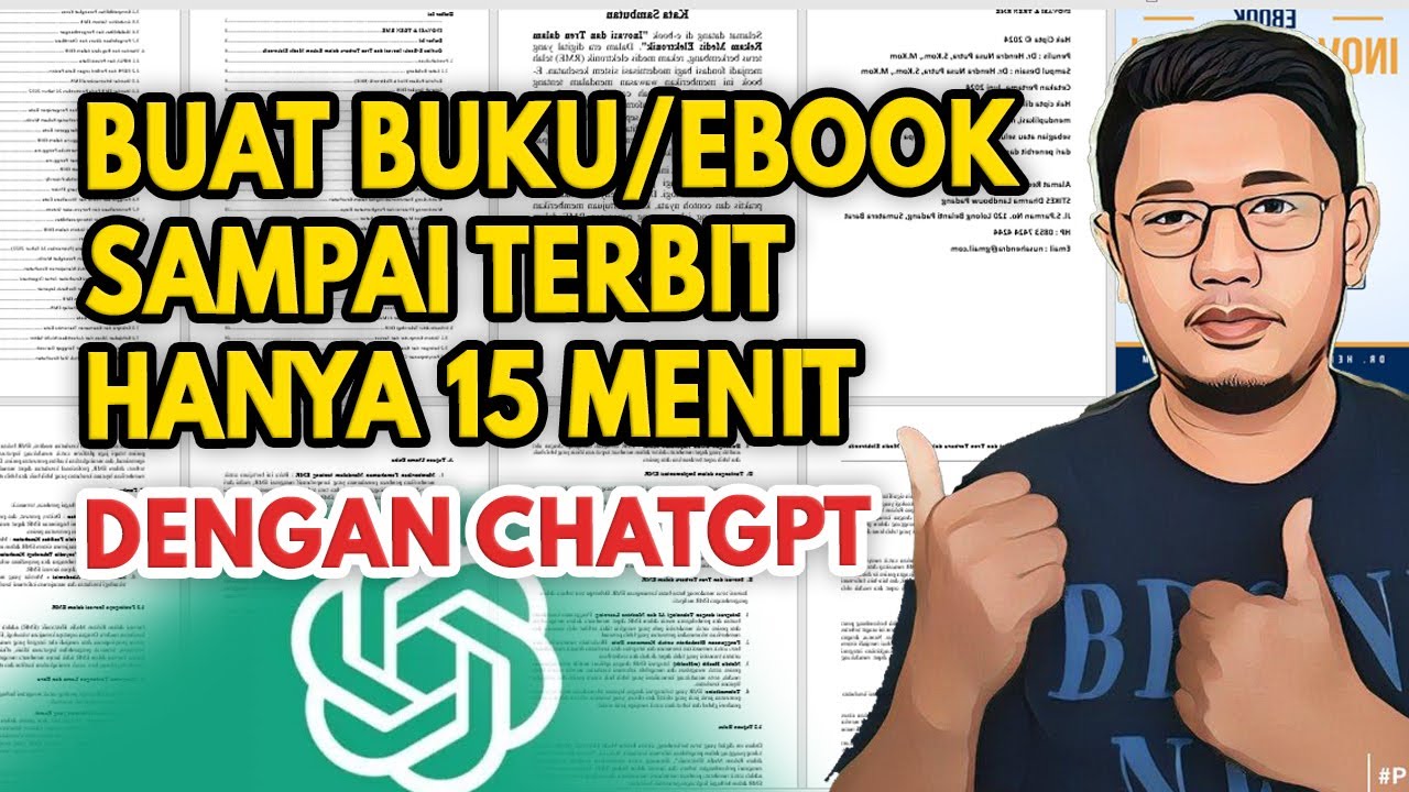 BUAT BUKU SIAP TERBIT DENGAN AI