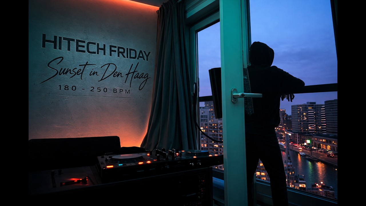 Hitech Friday Sunset in Den Haag | 180 -250 BPM
