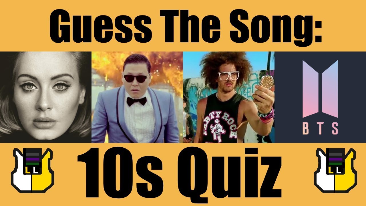Guess The Song: 10s! | QUIZ