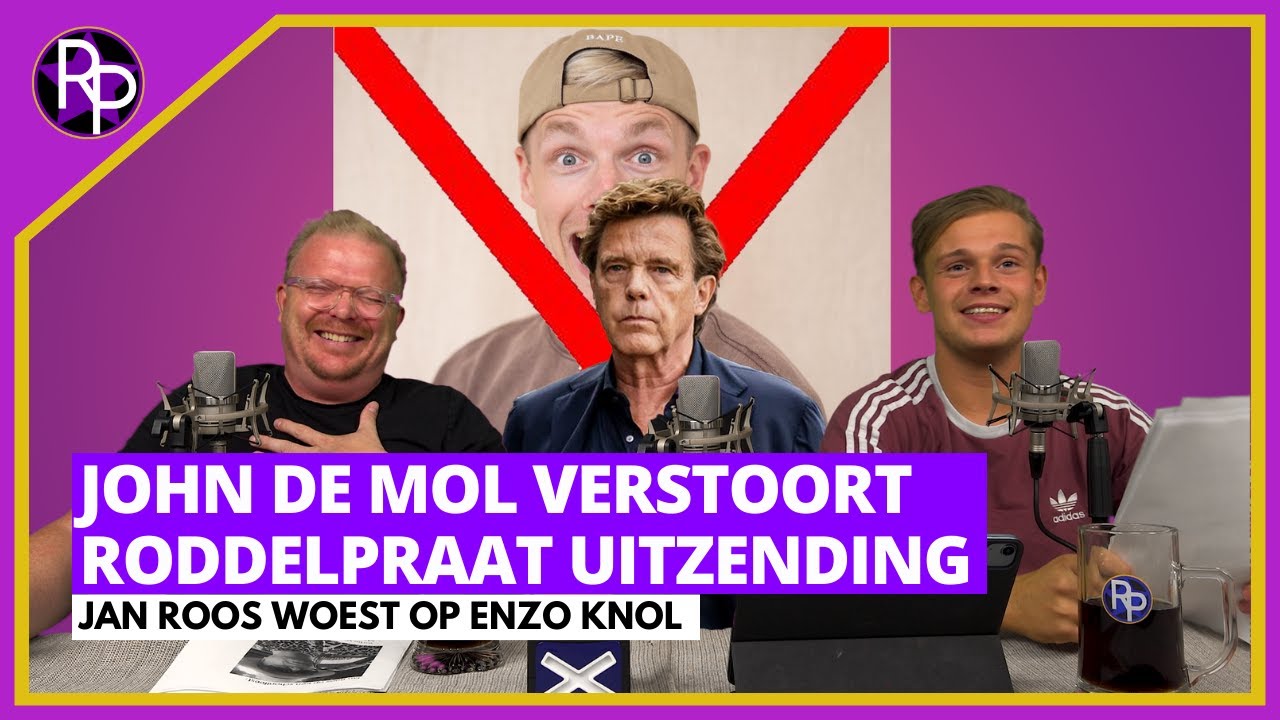 Uitzending onderbroken door boze John de Mol & Enzo Knol haalt RoddelPraat offline | RoddelPraat
