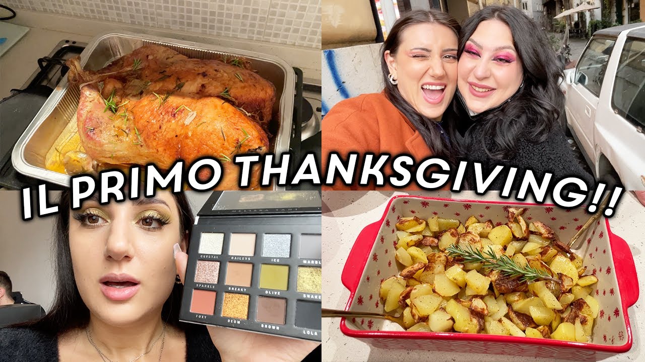 IL MIO PRIMO RINGRAZIAMENTO!!! 🦃 + fine fall bucket list 🍂