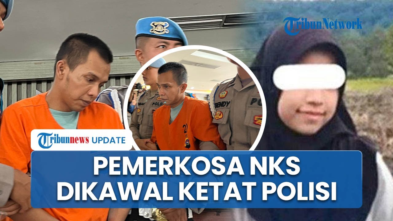 Penampakan In Dragon, Pembunuh & Pemerkosa NKS Penjual Gorengan Diborgol Digelandang ke Polda Sumbar