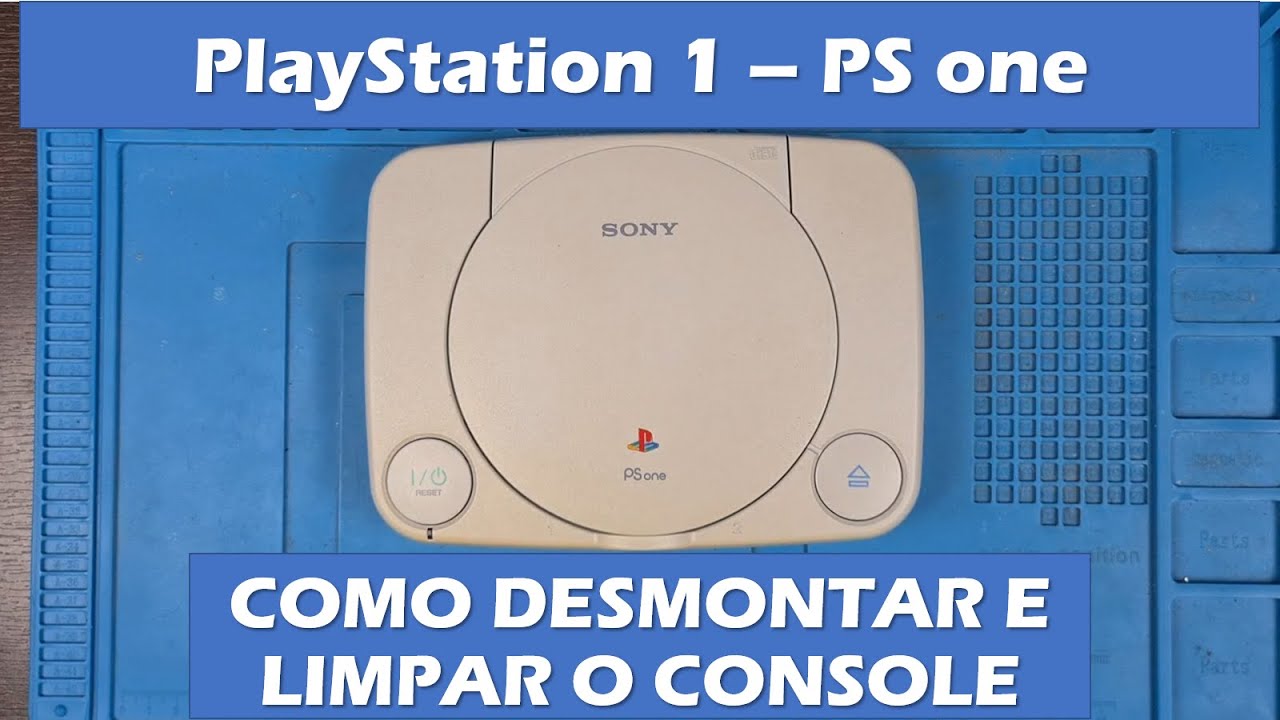 COMO DESMONTAR PSone - PS1 SLIM - PLAYSTATION 1