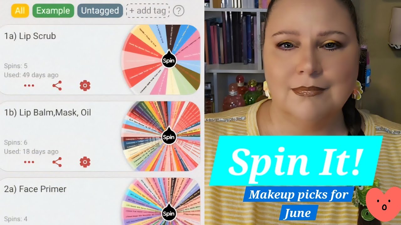 Monthly Makeup Roulette: Spin It Sundays!     June 2025