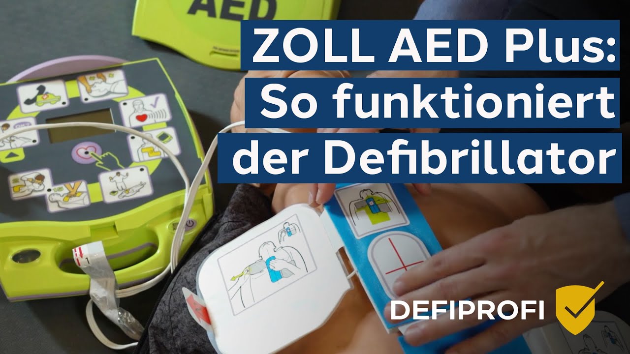 Zoll AED Plus - Einfache Anwendung zur Lebensrettung | Defiprofi
