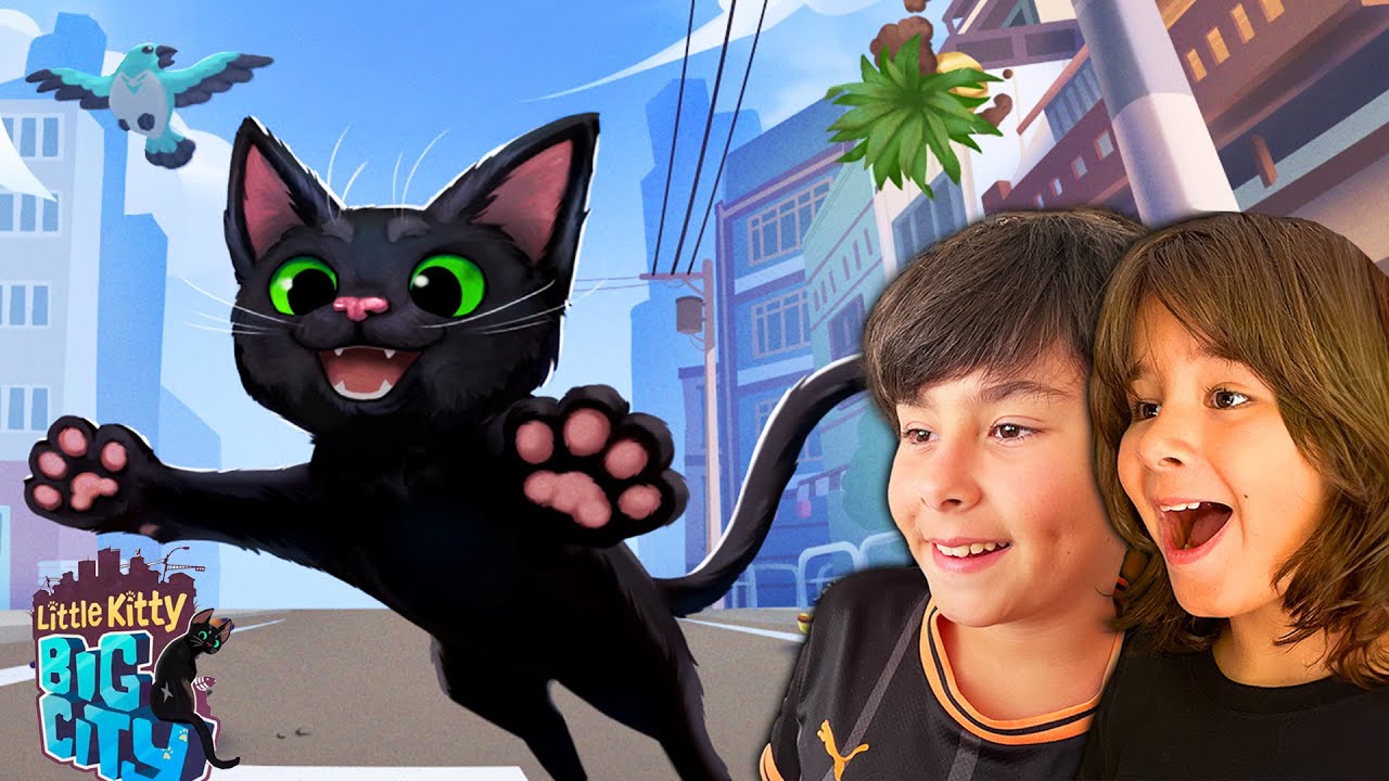 Somos un GATO aventurero!! en Little Kitty, Big City - PARTE 1