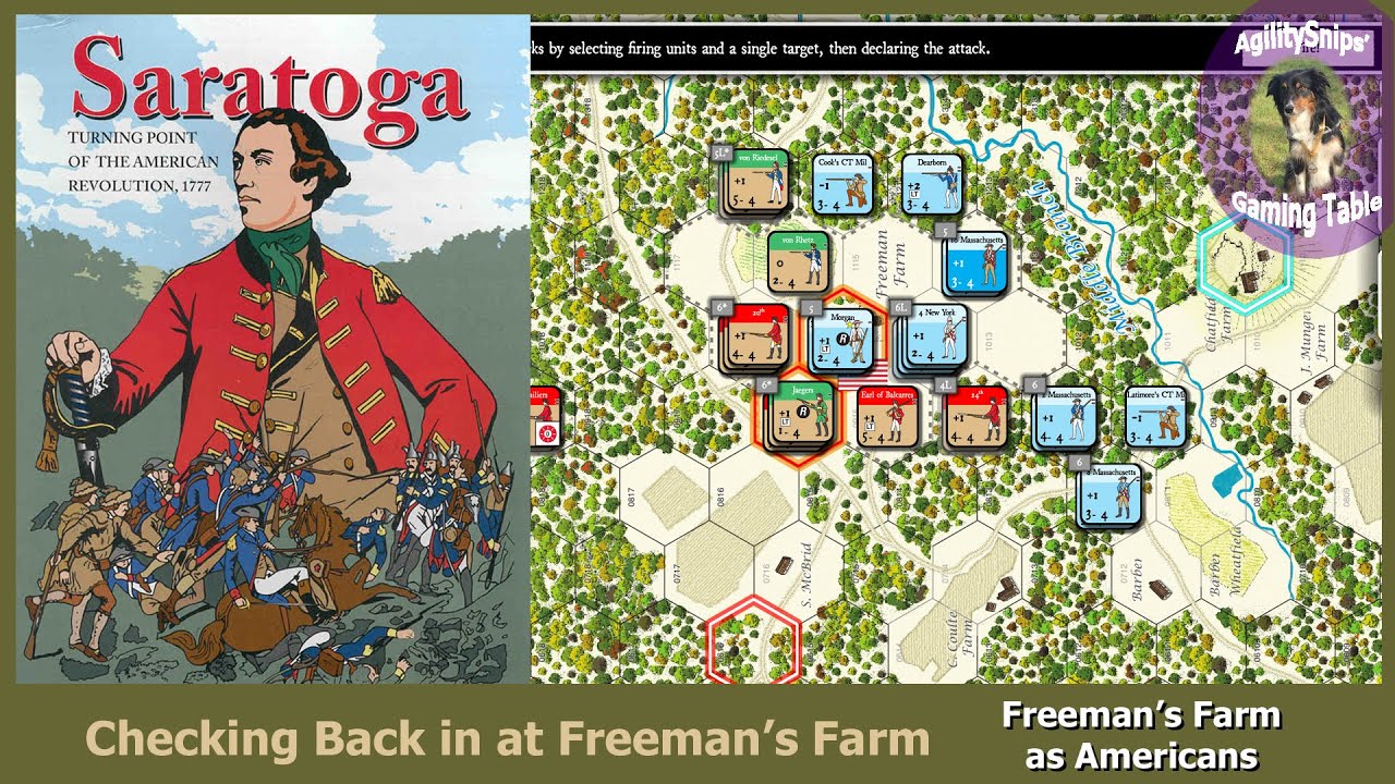 Saratoga Digital - Checking in at Freeman's Farm - GMT Games