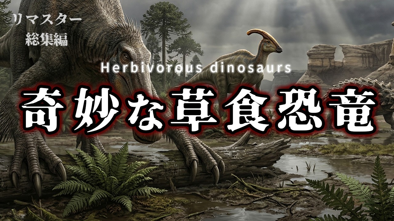 【リマスタ総集編】白亜紀の草食恐竜進化論｜異形・装甲・子育てに見る生存戦略の真実