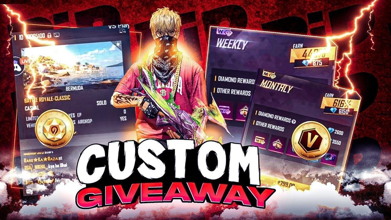 free fire live geveway