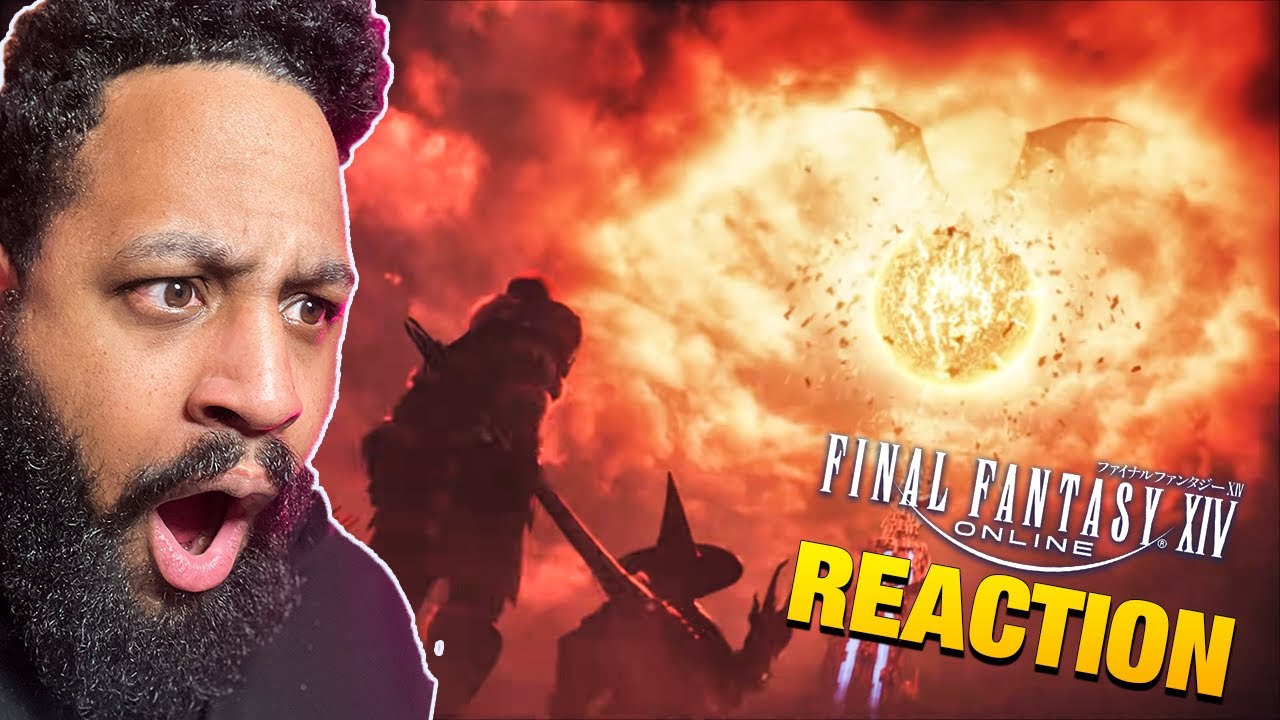 NEW FIRST TIME MMO PLAYER Reacts to FINAL FANTASY XIV: A REALM REBORN Trailer