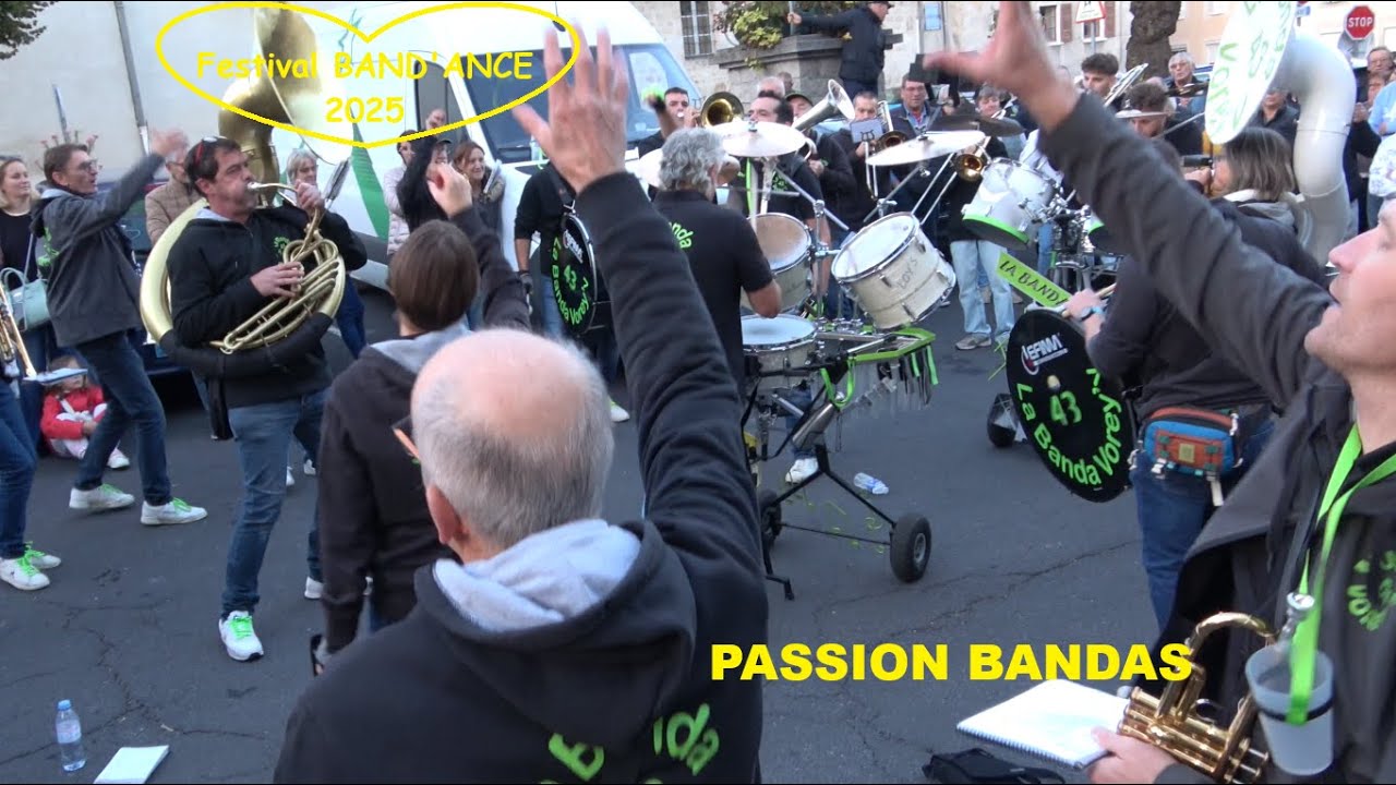 Festival BAND'ANCE banda VOREY'V Craponne sur Arzon