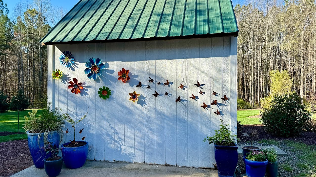 Fun Garden Tour with New Plants & Art