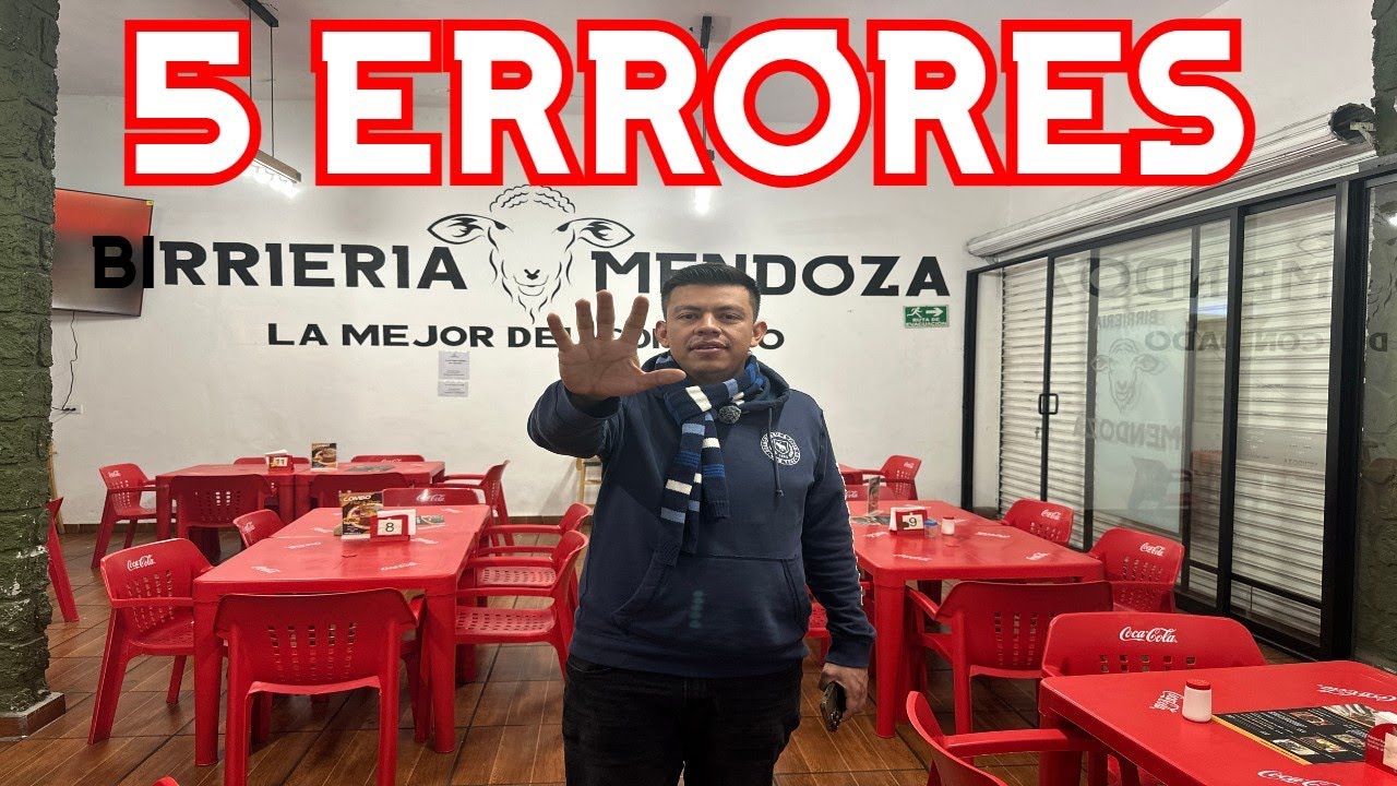 ✅5 ERRORES PRINCIPALES AL INICIAR TU NEGOCIO DE BIRRIA | EL MACIZO