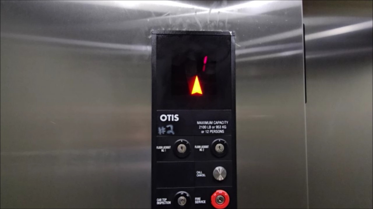 Rare Otis Series 5 NEL Elevator - Edward Jones Investments on St. Armands Circle - Sarasota, FL