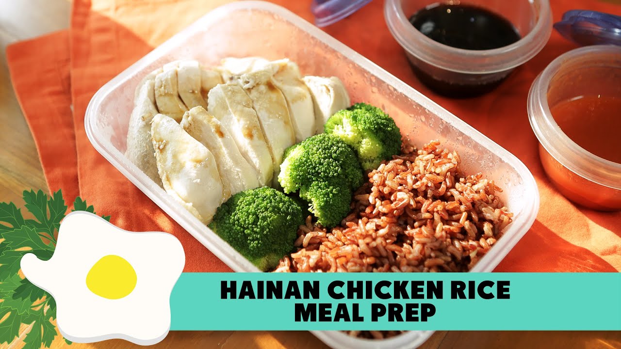 Resep Hainan Chicken Meal Prep