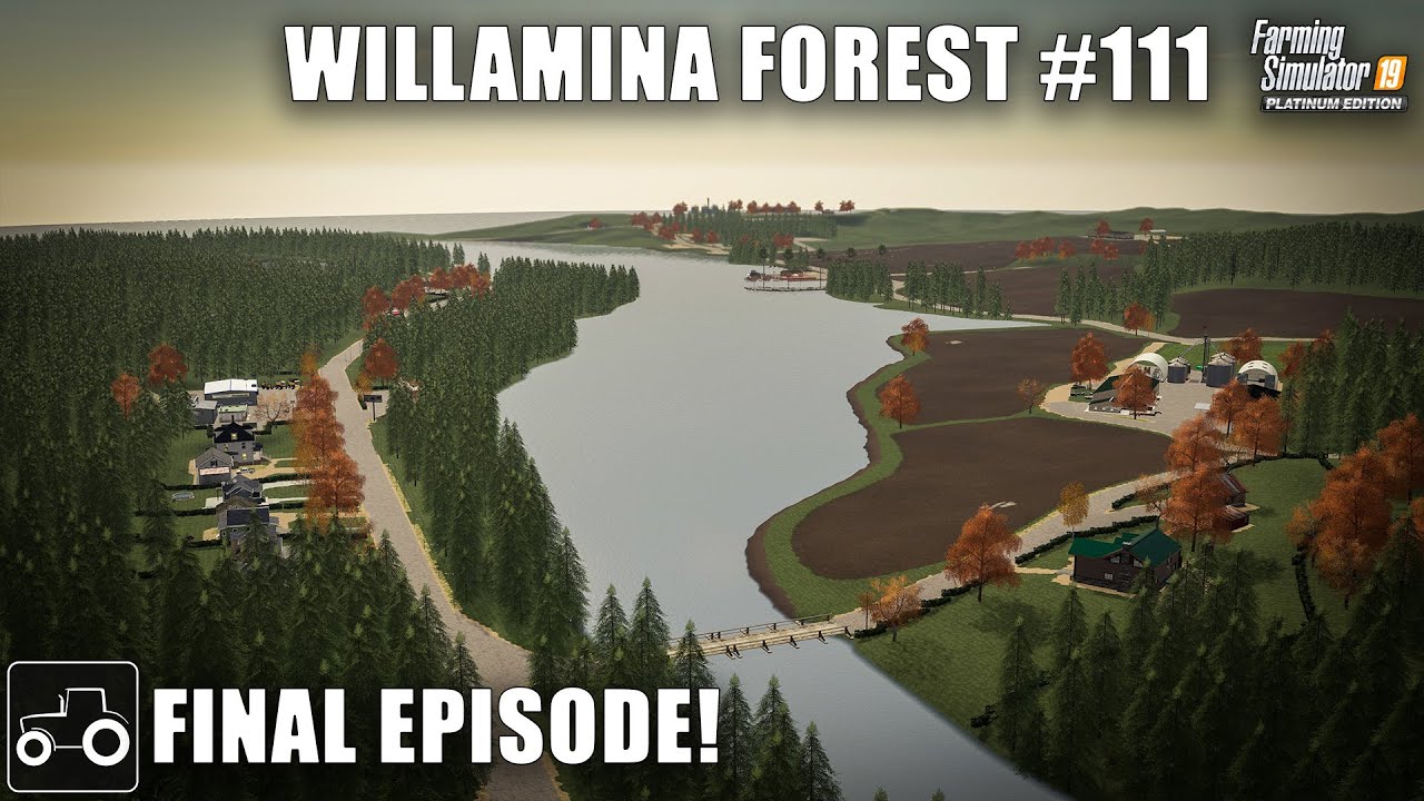 Final Harvest, selling Animals, Crops & Milk, Willamina Forest #111 Farming Simulator 19 Timelapse