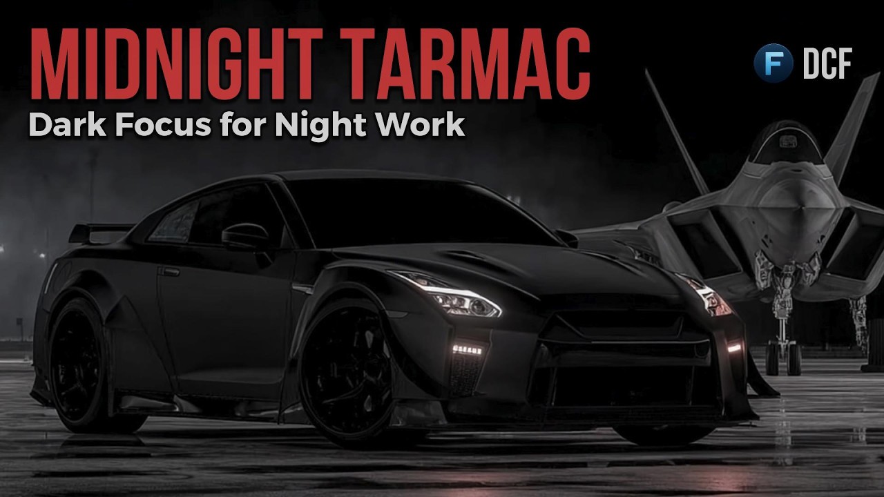Focus｜Midnight Tarmac | Cinematic Dark Focus