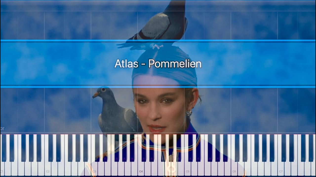 Atlas - Pommelien I Piano Tutorial & Karaoke I Petra Van Tendeloo
