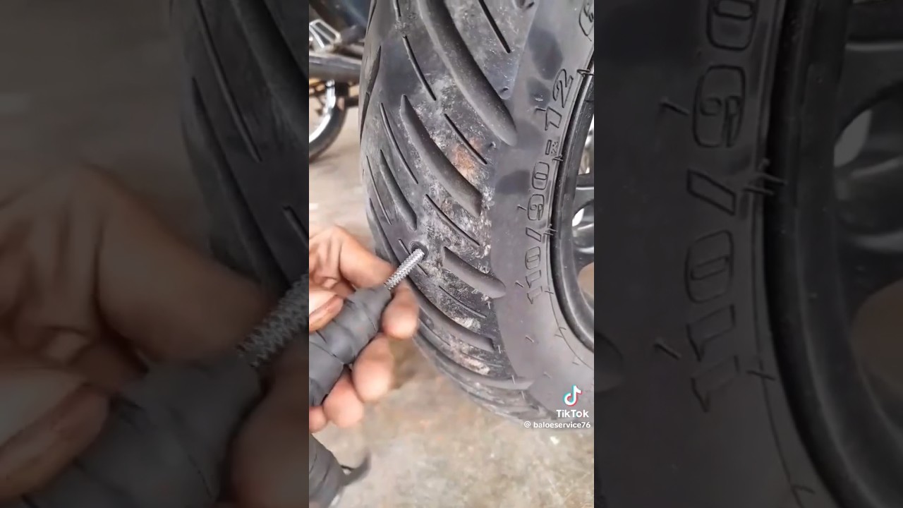 tutorial tambal ban tubles sendiri nih. #shortvideo #tutorial #shortsvideo #shorts #youtubeshorts