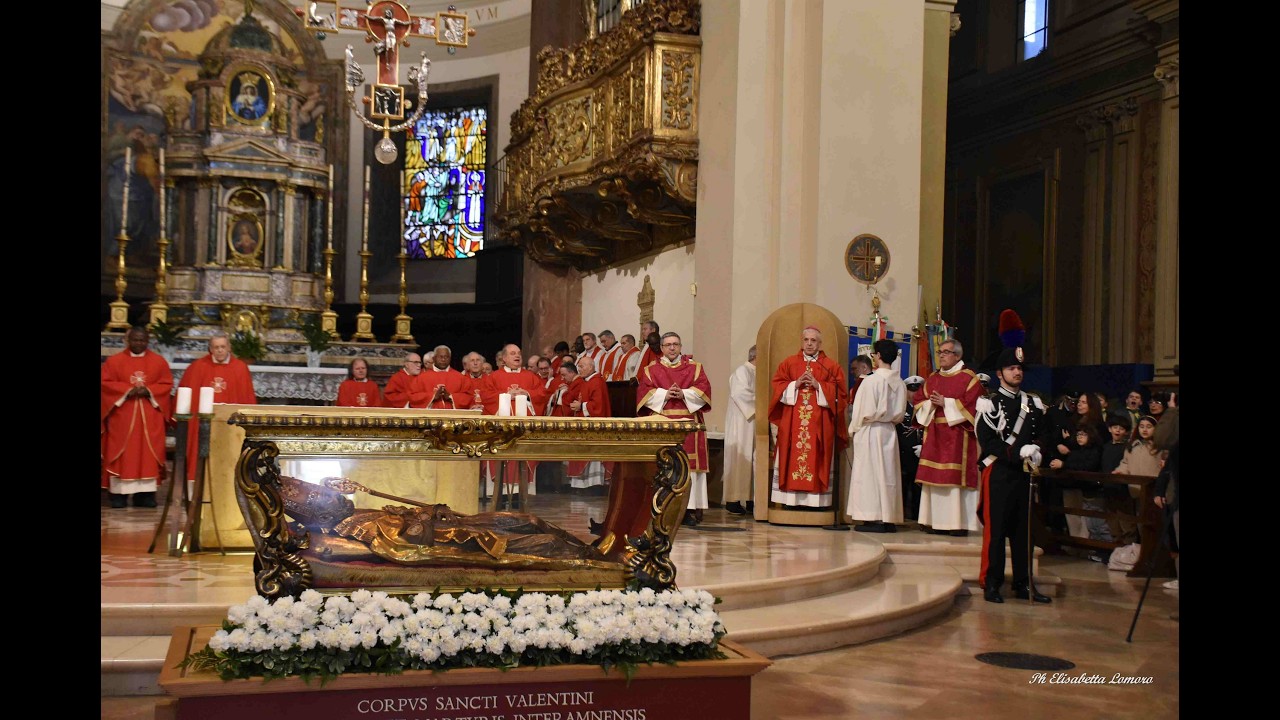 Cattedrale Terni   San Valentino 2026 solenne pontificale