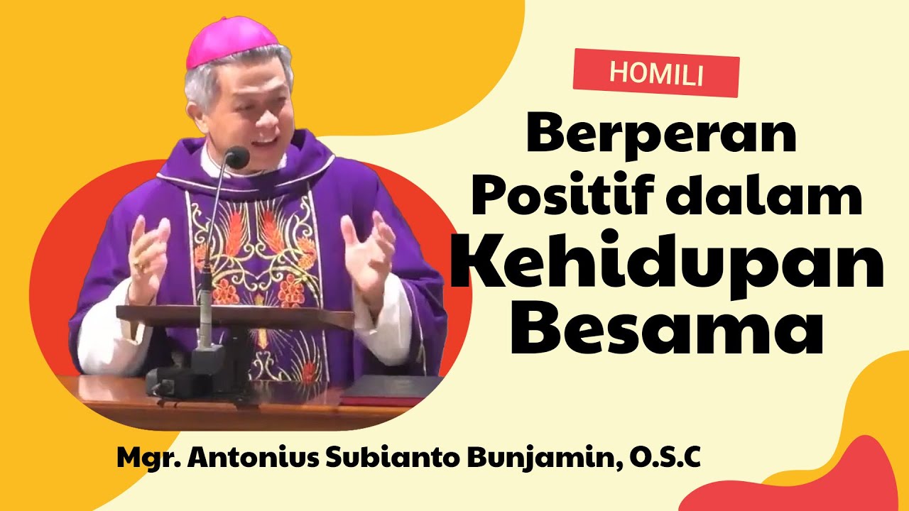 Mgr. Antonius Subianto Bunjamin, O.S.C 