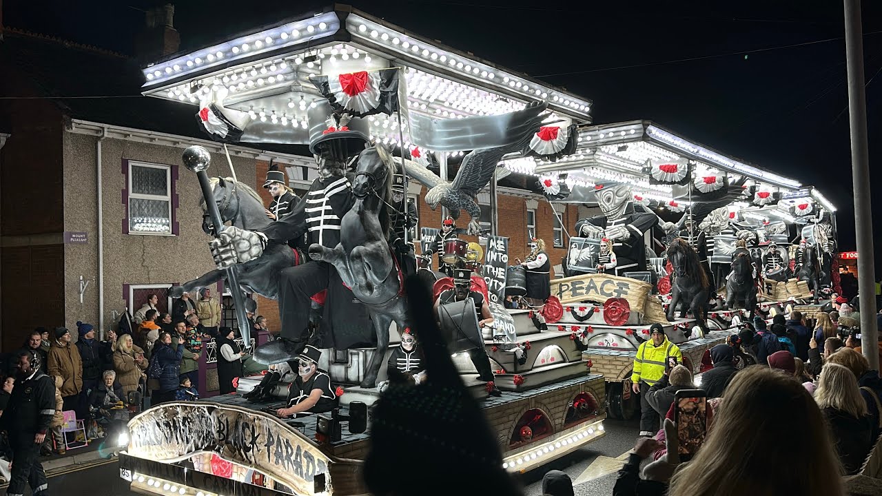 King William Carnival Club 2025 - WELCOME TO THE BLACK PARADE - Bridgwater Carnival 2025