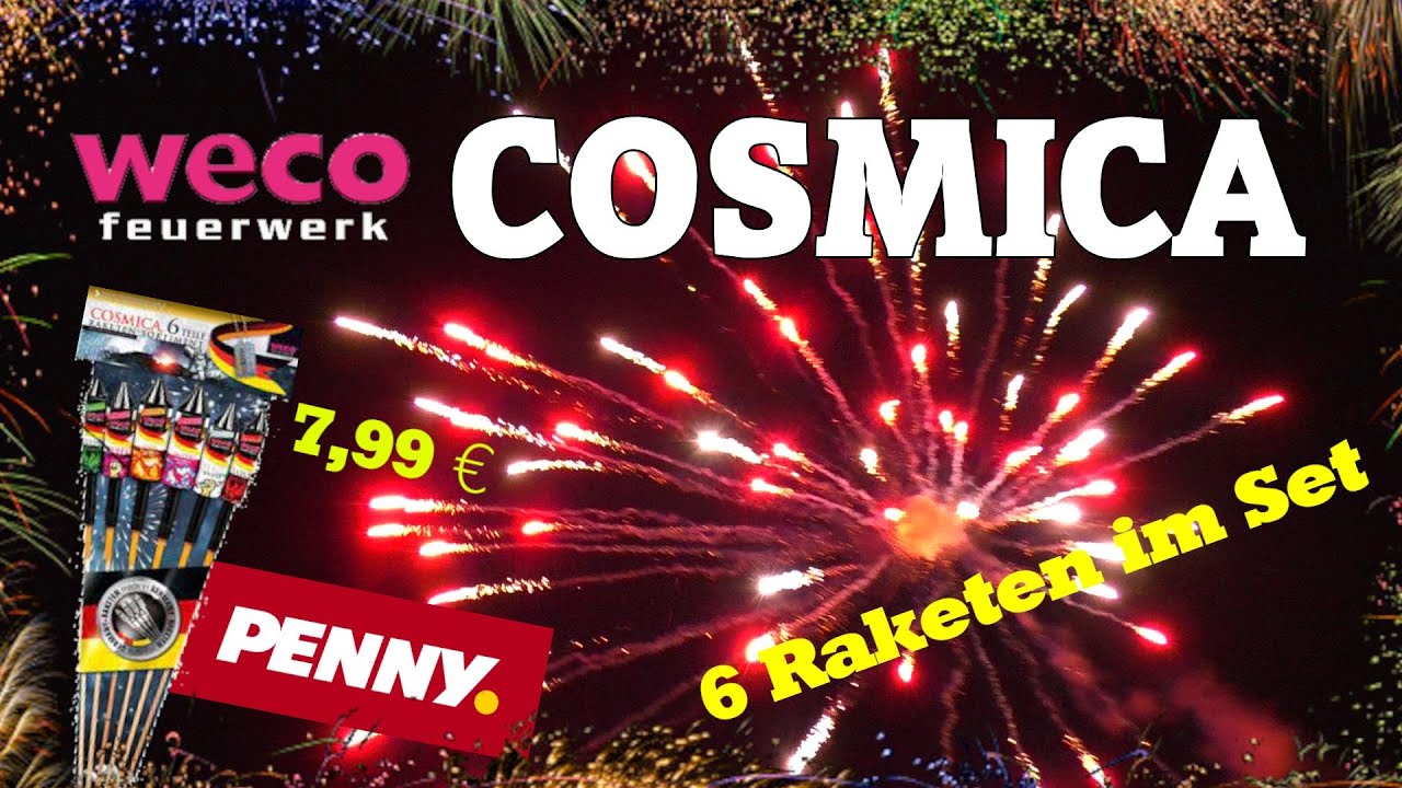 Kleiner Raketenbeutel vom PENNY: das WECO Cosmica Raketenset - Top oder Flop?  