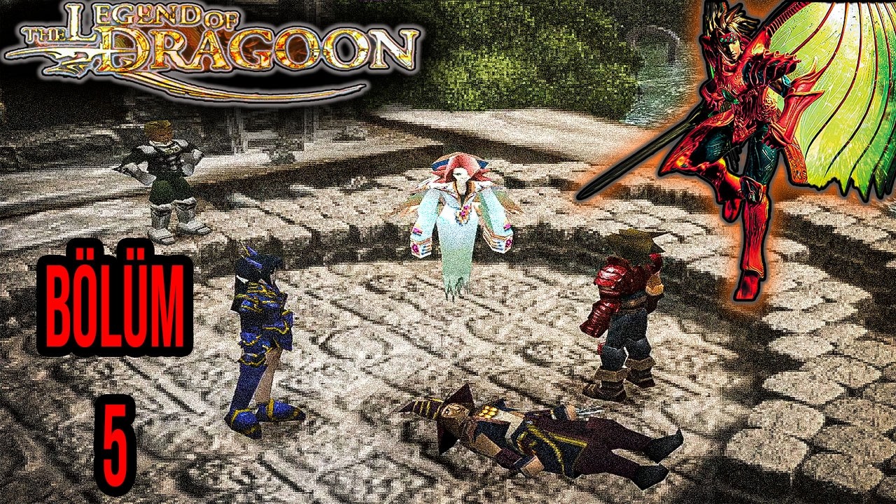 The Legend of Dragoon - Bölüm 5 - Beyaz gümüş ejder ruhu !