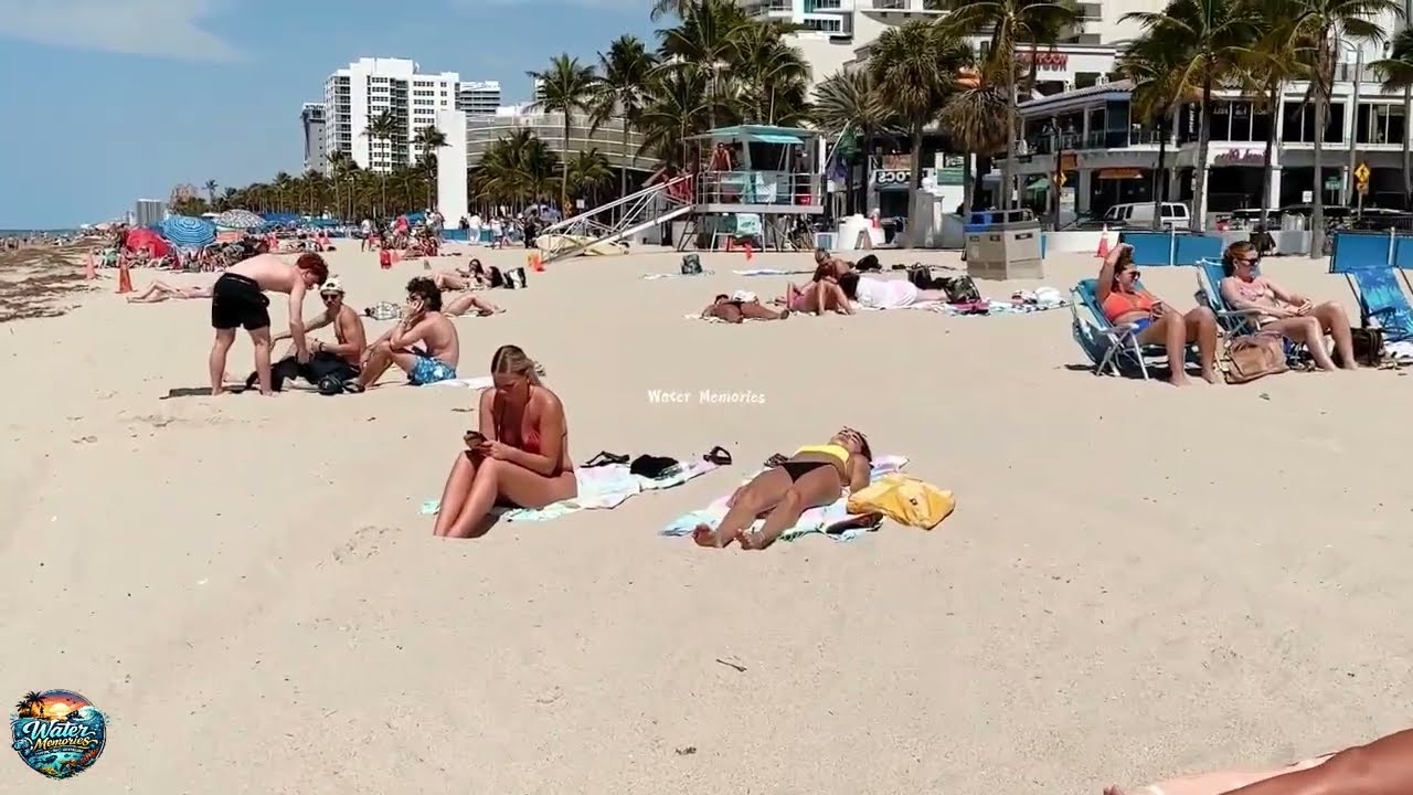 Busy Day at Miami Beach 