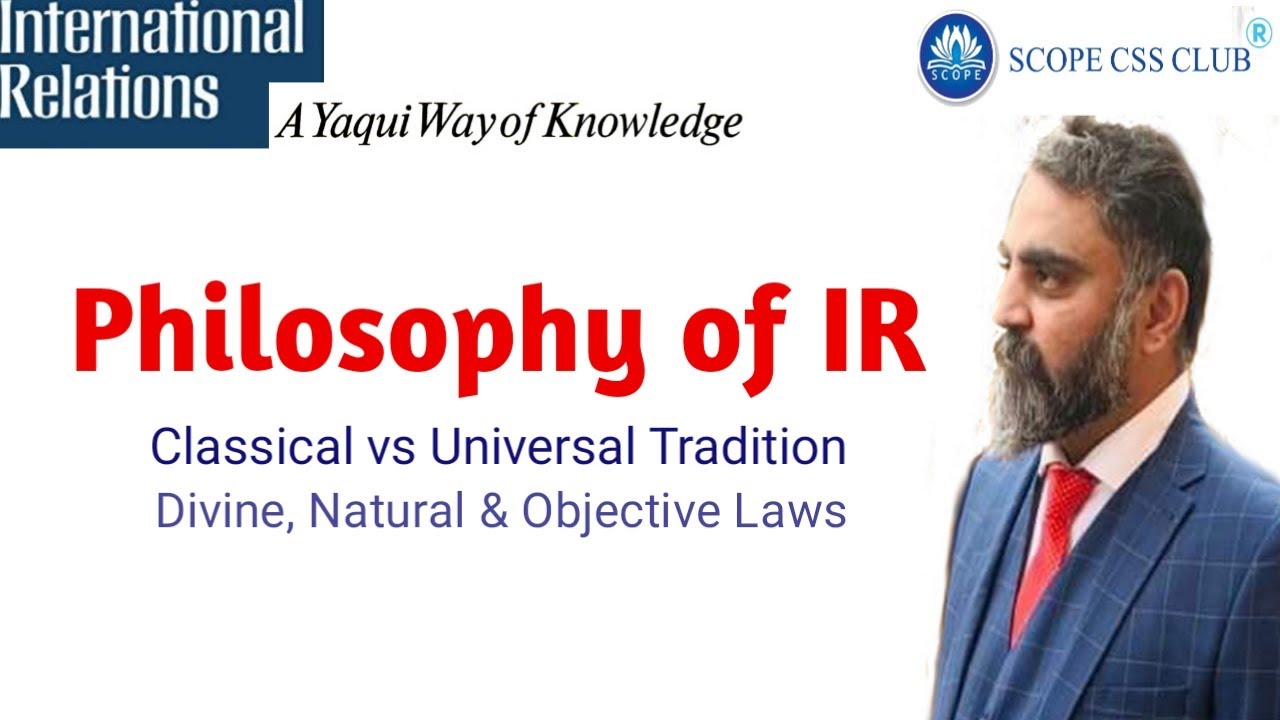 Philosophy of International Relations