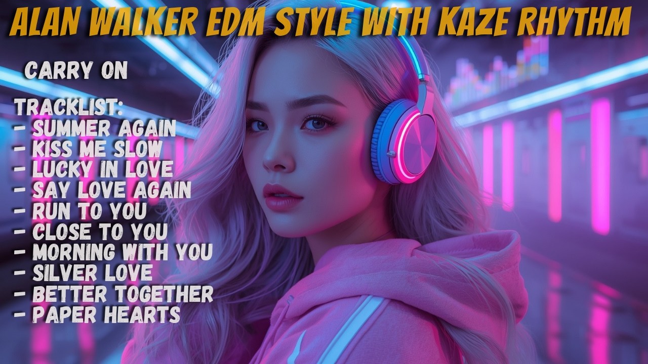 ALAN WALKER STYLE X KAZE RHYTHM || CARRY ON || EDM SONGS FULL ALBUM 2026