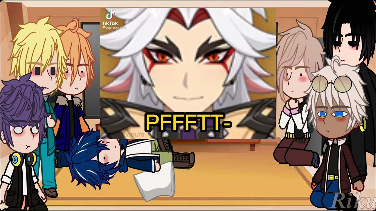 Obey me reacts to M!mc as Arataki Itto | credits in desc